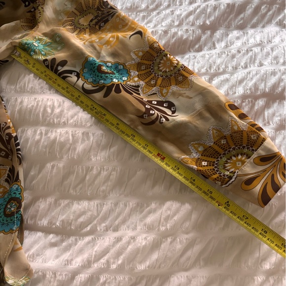 Vintage Mr. Max Paisley Button-Up Blouse Made in Canada - Picture 10 of 10